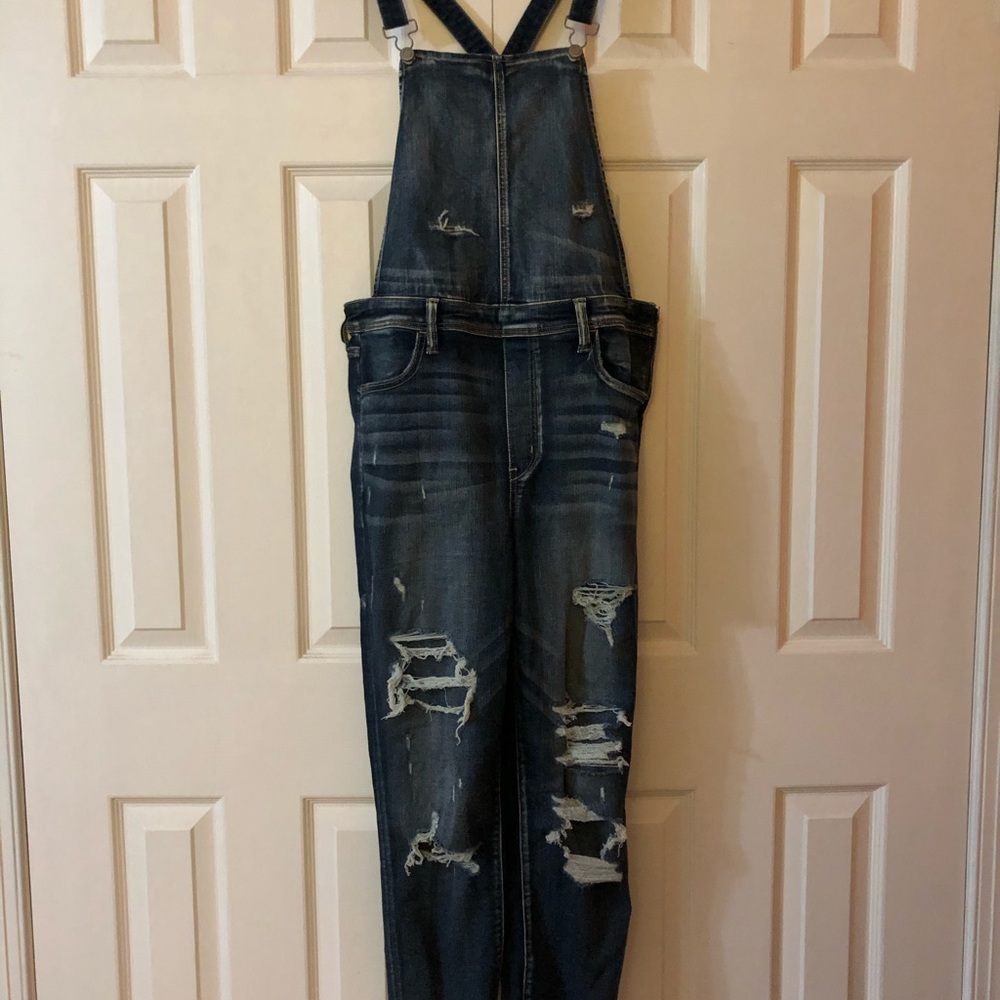 American Eagle Jegging Overalls Size 14
